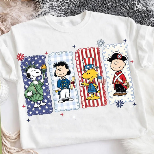 Snoopy Patriotic Graphic Tee