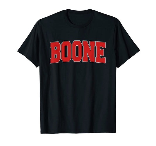 Boone Ia Iowa Varsity Usa Sports T-Shirt - Fun Novelty Design Unisex