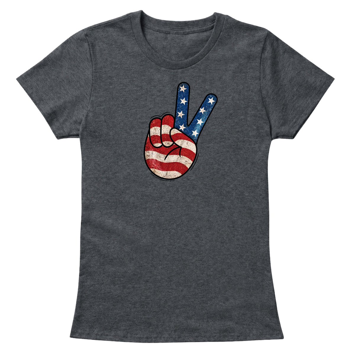 Playfully Patriotic!™ 1941 Victory Sign Womens T-shirt