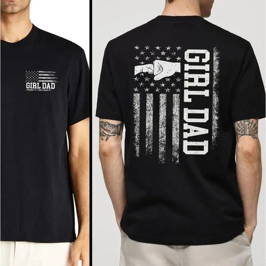"Girl Dad" T-Shirt - Proud Dad of Girls & Father's Day Gift