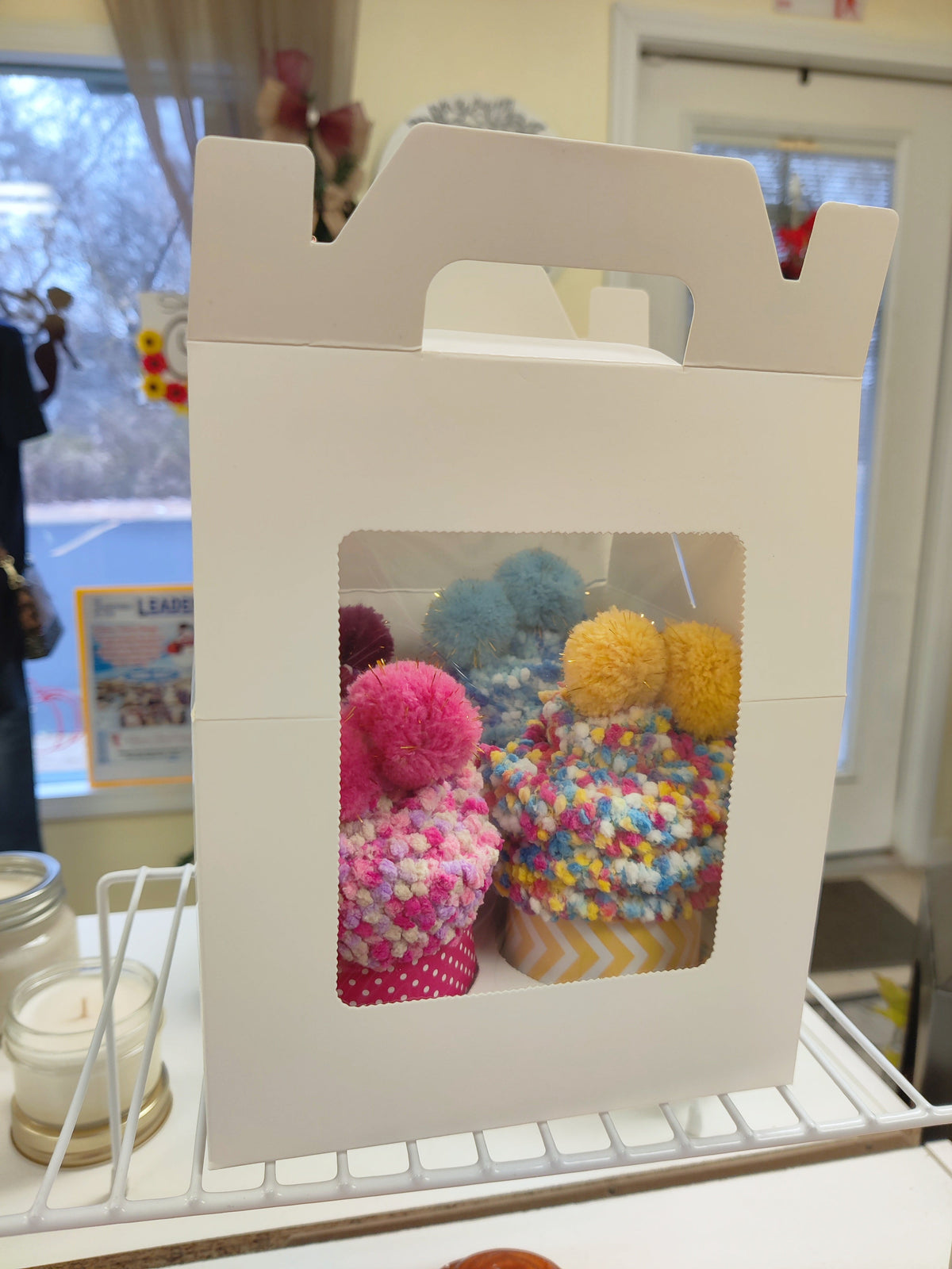 Cupcake Socks (4 pack of Cupcakes)