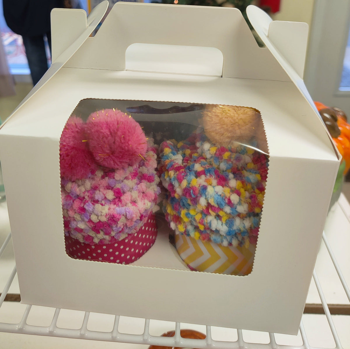 Cupcake Socks (4 pack of Cupcakes)
